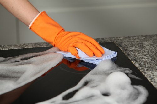 Professional deep cleaning for a Kennington home kitchen