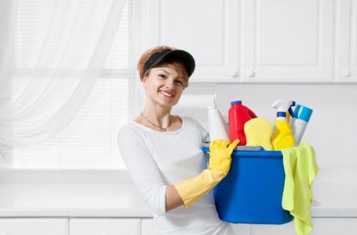 Deep carpet cleaning equipment used in a Kennington property