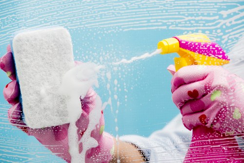 Detailed post-construction dust removal in a Kennington home