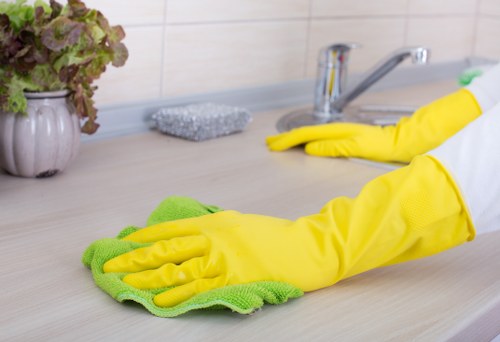 Domestic cleaning in a Kennington apartment