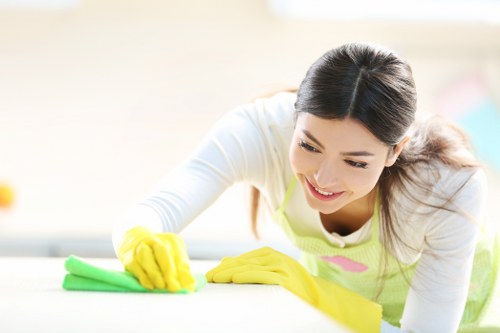 Kitchen deep cleaning during a tenancy handover in Kennington